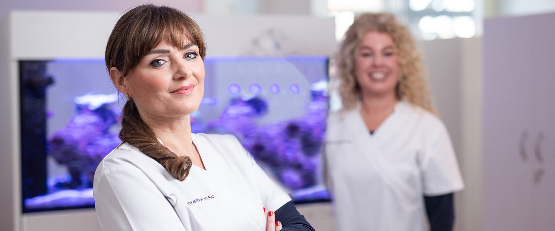 Dr. Schreiber mit ihren beiden Kolleginnen